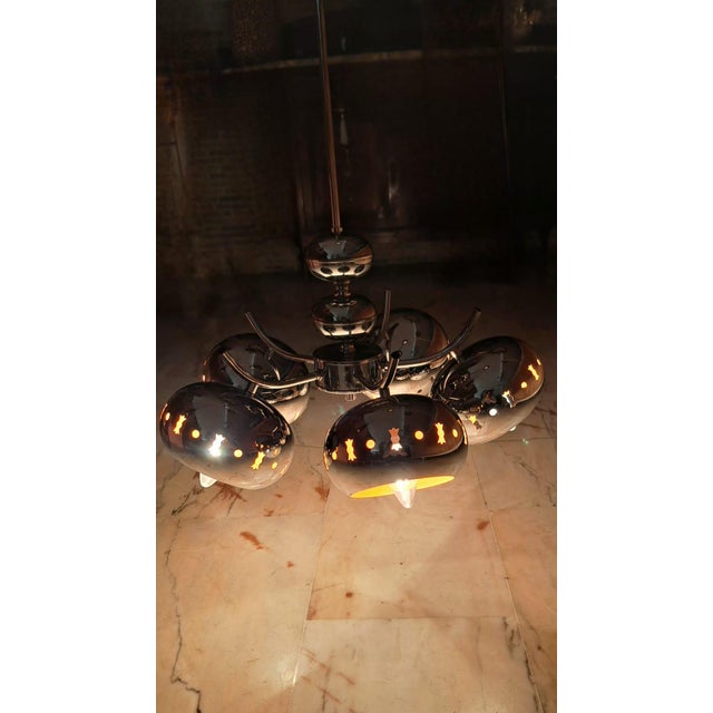 Space Age Ceiling Lamp, 1960 For Sale - Image 6 of 14