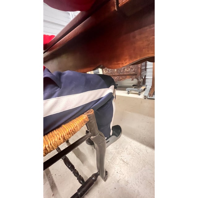 19th Century French Provincial Cherry Dining Table With Leaves For Sale - Image 12 of 12