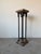 Vintage Neoclassical - Style Brass & Marble Pedestal With Twisted Columns and Claw Feet For Sale - Image 12 of 12