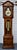 Ridgeway Oak Grandfather Clock Jacobean Style Barley Twist Tempus Fugit For Sale - Image 14 of 18