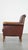 English Style Chair in Dark Brown Cowhide For Sale - Image 5 of 13