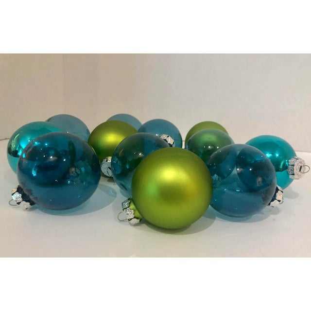 Vintage Christmas Decoration Balls - Set of 12 For Sale - Image 10 of 10