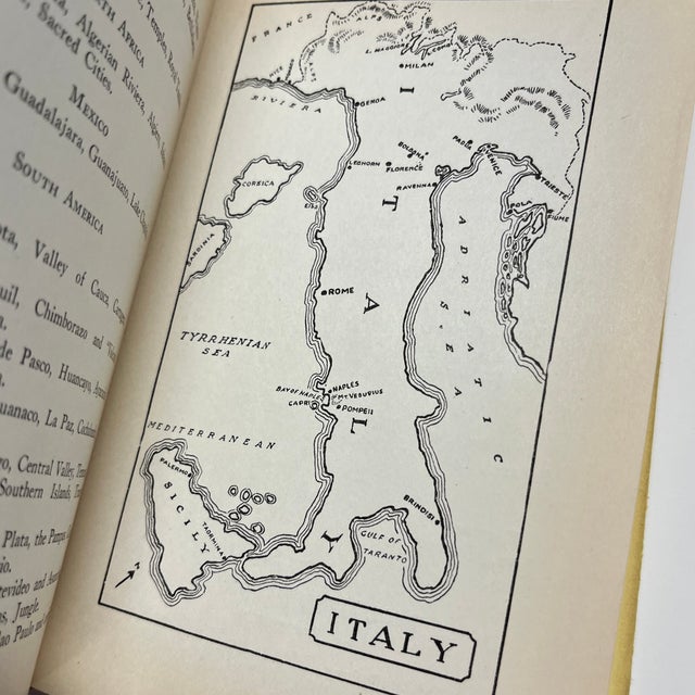 Antique Going Abroad Travel Book For Sale - Image 11 of 12