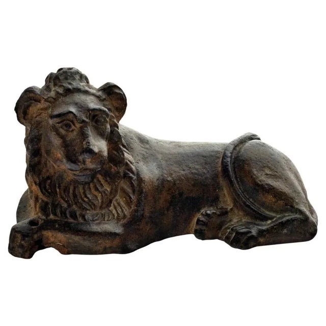 Lion in Forge Iron, Spain, 16th Century For Sale - Image 6 of 6
