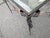 Vintage French Neoclassical Wrought Iron & Glass Center Table in the Manner of Maison Jansen For Sale In Los Angeles - Image 6 of 8