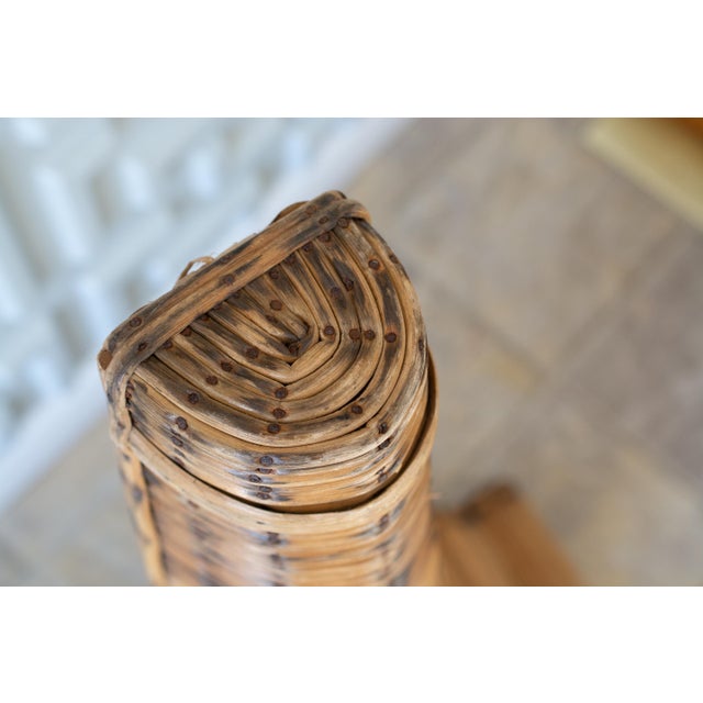 1980s Pencil Reed Wall Vase Sculpture For Sale - Image 10 of 11