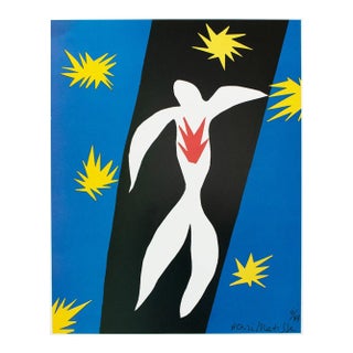 1987 After Henri Matisse for Verve "The Fall of Icarus", Second Edition Full-Color Print For Sale