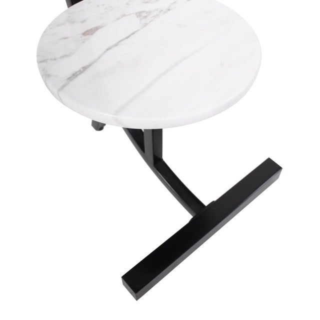 Black Tobin Drink Table For Sale - Image 8 of 11