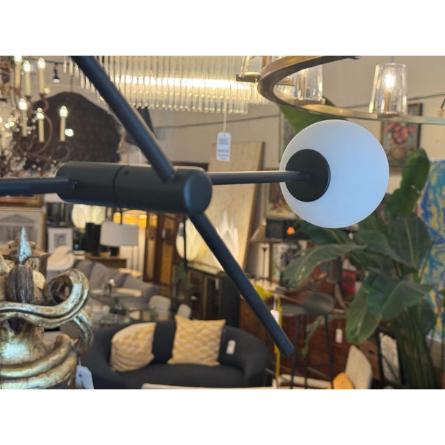 Art Deco Atelier De Troupe Tempo Chandelier For Sale - Image 3 of 12