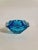 Mid-Century Blue Crystal Glass Bowl, 1960s For Sale - Image 4 of 9