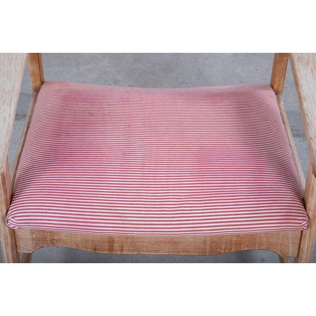 Vintage Razor Blade Oak Chair by Henning Kjærnulf for Nyrup Furniture Factory, 1960s For Sale - Image 9 of 10