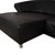 Black Butterfly Leather Corner Sofa in Black with Manual Function by Ewald Schillig For Sale - Image 8 of 18