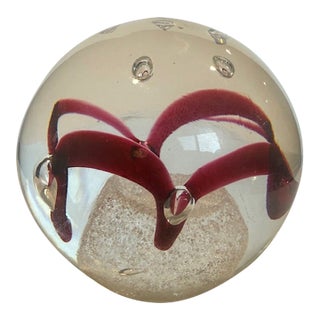 Post-Modern Art Glass Paperweight / Sculpture by Svoboda Karlov For Sale