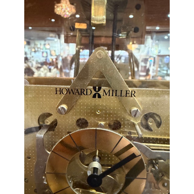 2020s Howard Miller Curio Clock For Sale - Image 5 of 5
