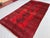 Islamic Vintage Afghan Ersari Elephant Foot Rug, Oxblood Abrash - 8'0" X 3'11" For Sale - Image 3 of 13