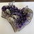 1980s Art Deco Amethyst with Sterling Silver Miners & Donkey Scene For Sale - Image 4 of 13