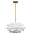 Jamie Young Zinnia Small Chandelier in White Acrylic For Sale In Los Angeles - Image 6 of 11