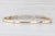 Cardow Tanzanite Diamond Bangle Bracelet 14k Yellow Gold 7" For Sale In Greensboro - Image 6 of 8