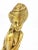 Mid-Century Modern 1960s Gold Nude Woman Covering Up Statue by Silvestri Bros. Of Pittsburgh Pa For Sale - Image 3 of 11