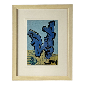 Contemporary Collage "Morse Node" by Paris Artist Matthew Rose