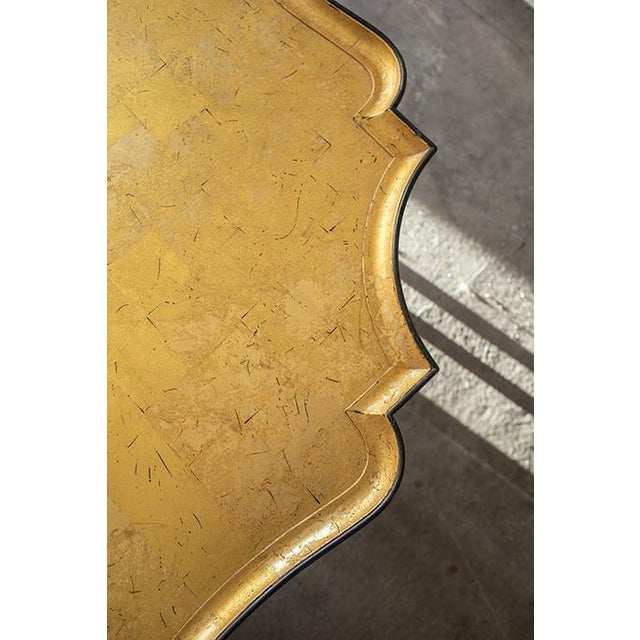 Chinoiserie 1980s Kittinger Octagonal Chinese Chippendale Faux Bamboo Coffee Table, Original Gold Leaf Finish For Sale - Image 3 of 16