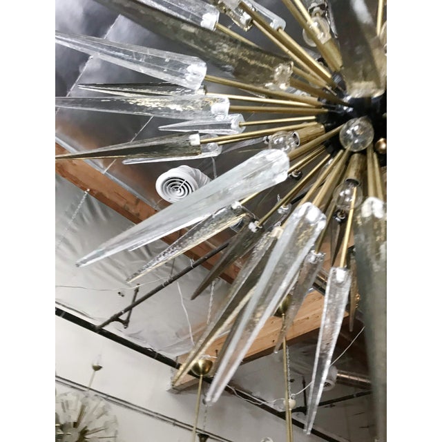 Glass 21st Century Puntali Sputnik Chandelier by Fabio LTD For Sale - Image 7 of 9