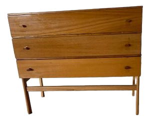 Vintage Three Drawer Chest of Drawers by Jitona, 1970