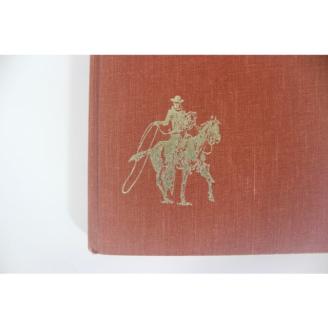 Paper 1972 the American Cowboy in Life and Legend Hard Cover Book With Linen Cover For Sale - Image 7 of 13