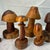 Set of 7 Hand Carved Folk Art Mushrooms For Sale - Image 10 of 10