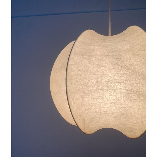 Mid-Century German Cocoon Pendant Lamp from Goldkant Leuchten, 1960s For Sale - Image 10 of 18