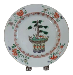 18th Century Kangxi Style Chinese Export Porcelain Plate