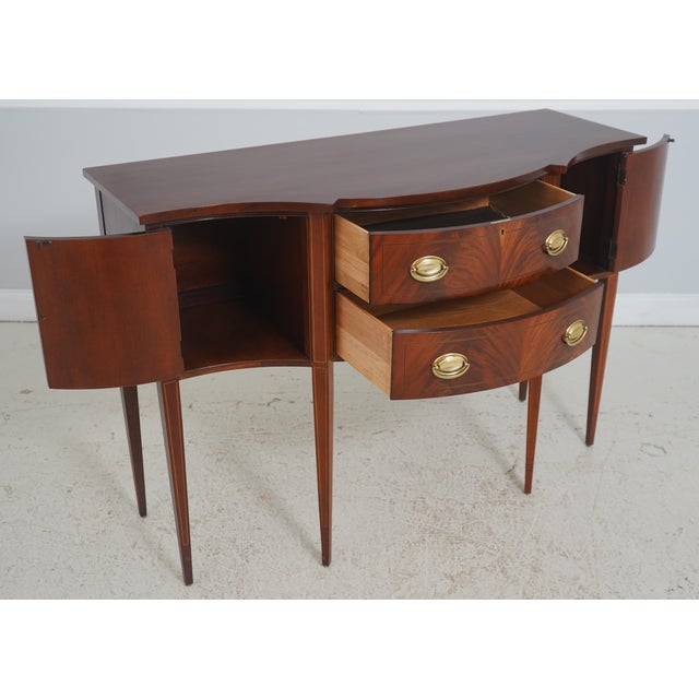 Hickory Chair Furniture Company Hickory Chair Federal Inlaid Mahogany Sideboard For Sale - Image 4 of 18