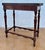 Brown Spanish Carved Oak Games Table with Original Green Felt, 1920s For Sale - Image 8 of 13