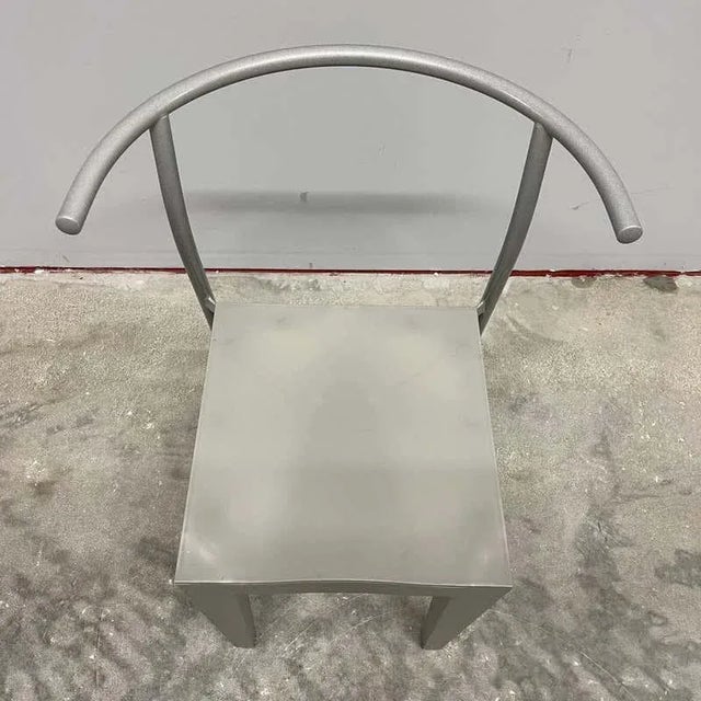1990s Grey Postmodern "Dr Glob" Chair by Philippe Starck for Kartell, Italy For Sale - Image 9 of 11