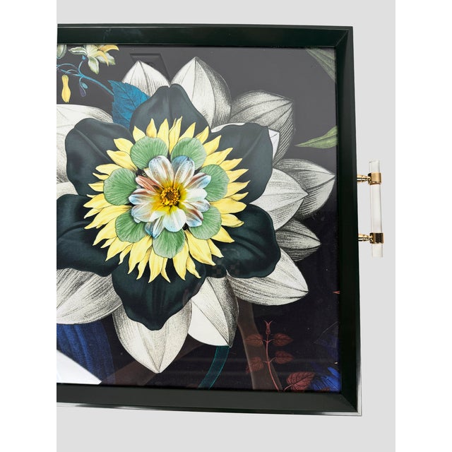 Traditional Custom Tray Christian Lacroix Atlantis Black For Sale - Image 3 of 9