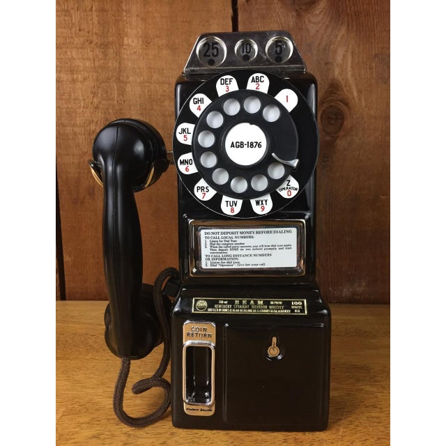 Vintage Jim Beam Payphone Decanter Chairish