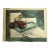 1980’s Original Onions Still Life Watercolor Painting Signed For Sale