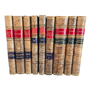 Spanish Books in Fine Bindings - 9 Volumes