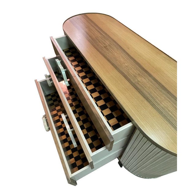 Wood Guepardo Chest of Drawers by Lola Glamour For Sale - Image 7 of 8