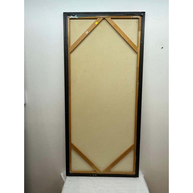 Textile Pair of Berlin & Vienna Landmarks Oil Paintings, 1988 by Greenberg For Sale - Image 7 of 12