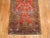 Textile Early 20th Century Antique Heriz Runner - 3'7" x 7'7" For Sale - Image 7 of 9