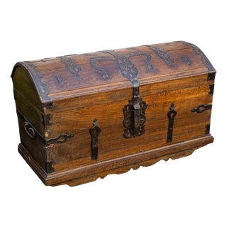 Baroque Domed Chest, 1748 For Sale