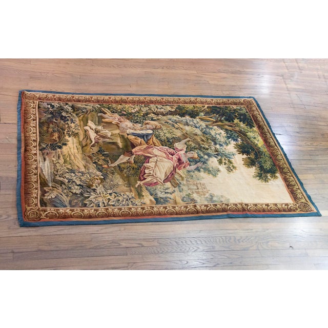 Early 20th Century French Tapestery Rug For Sale - Image 12 of 12