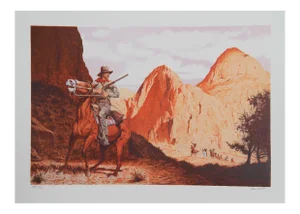 John Duillo, a Time to Fight, Lithograph