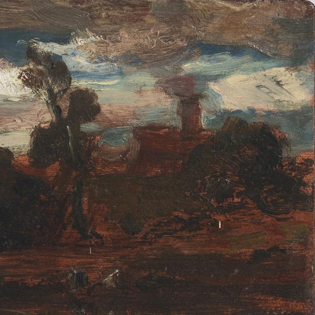 American 'River Landscape' by Charles Walter Stetson, 1886, American Barbizon School, Providence Art Club Founder For Sale - Image 3 of 10