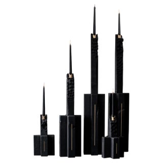 Roots Candleholders by Jeremy Descamps, Set of 5 For Sale