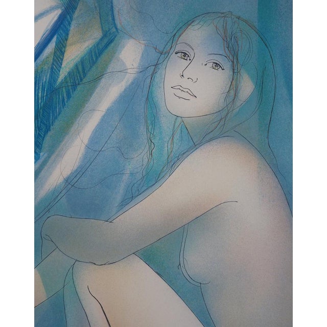 Jean-Baptiste Valadie, Nude with Hat, Original Lithograph For Sale - Image 5 of 8