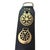 Vintage English Horse Brass Leather Martingale With Five Brass Medallions – Leather Equestrian Wall Decor, Ralph Lauren Style For Sale - Image 4 of 9