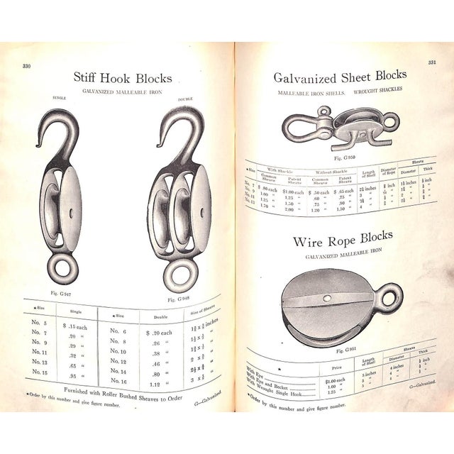 "Marine Hardware Catalogue No. 80" 1890 For Sale - Image 11 of 12