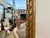 French French Neoclassical Giltwood Wall Mirror With Carved Ornate Crest For Sale - Image 3 of 5
